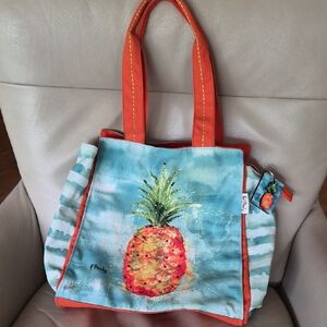 Vibrant Pineapple Tote Bag
